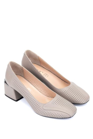  Tamer Tanca Kadın Hakiki Deri Vizon Topuklu Ayakkabı