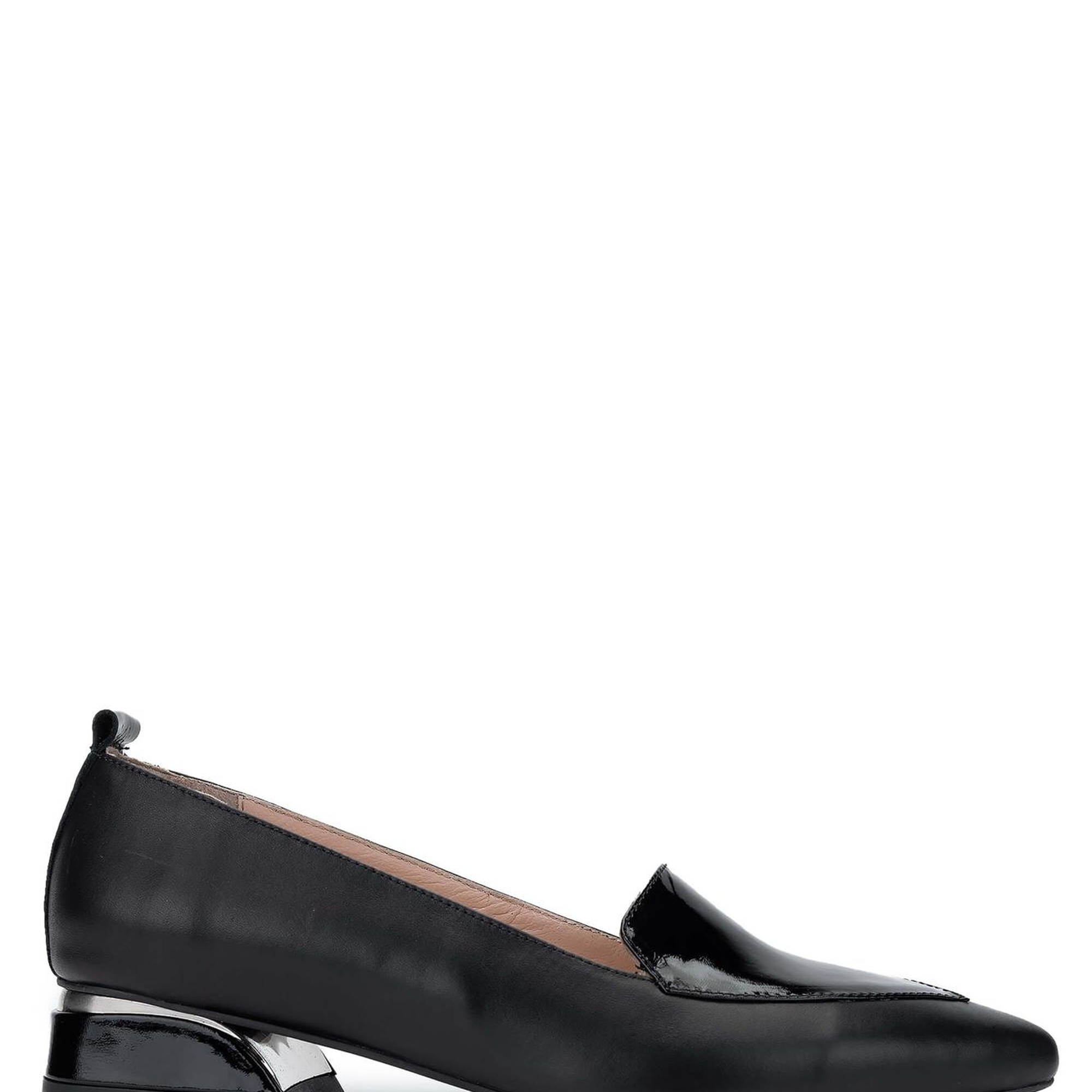 Tamer Tanca Kadın Hakiki Deri Siyah Topuklu Ayakkabı