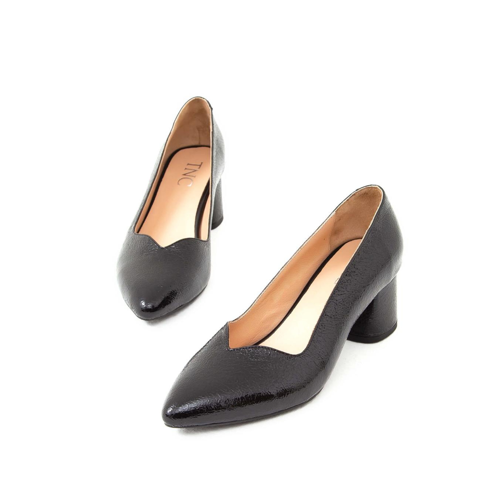 Tamer Tanca Kadın Hakiki Deri Siyah Topuklu & Stiletto Ayakkabı