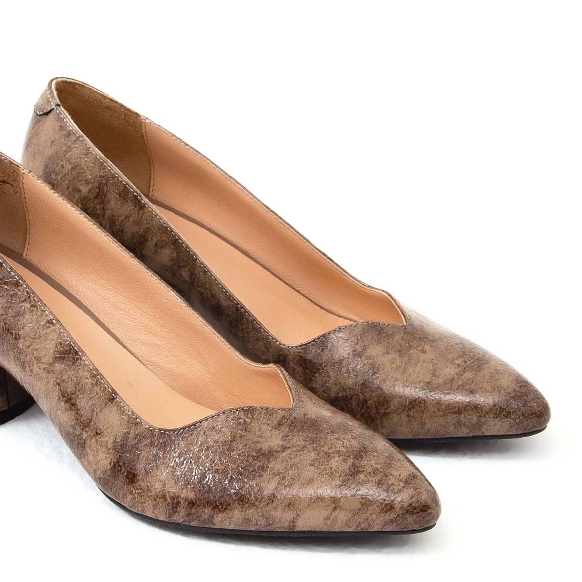 Tamer Tanca Kadın Hakiki Deri Vizon Topuklu & Stiletto Ayakkabı