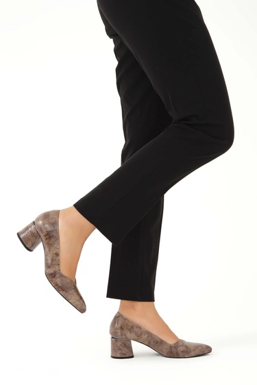  Tamer Tanca Kadın Hakiki Deri Vizon Topuklu & Stiletto Ayakkabı