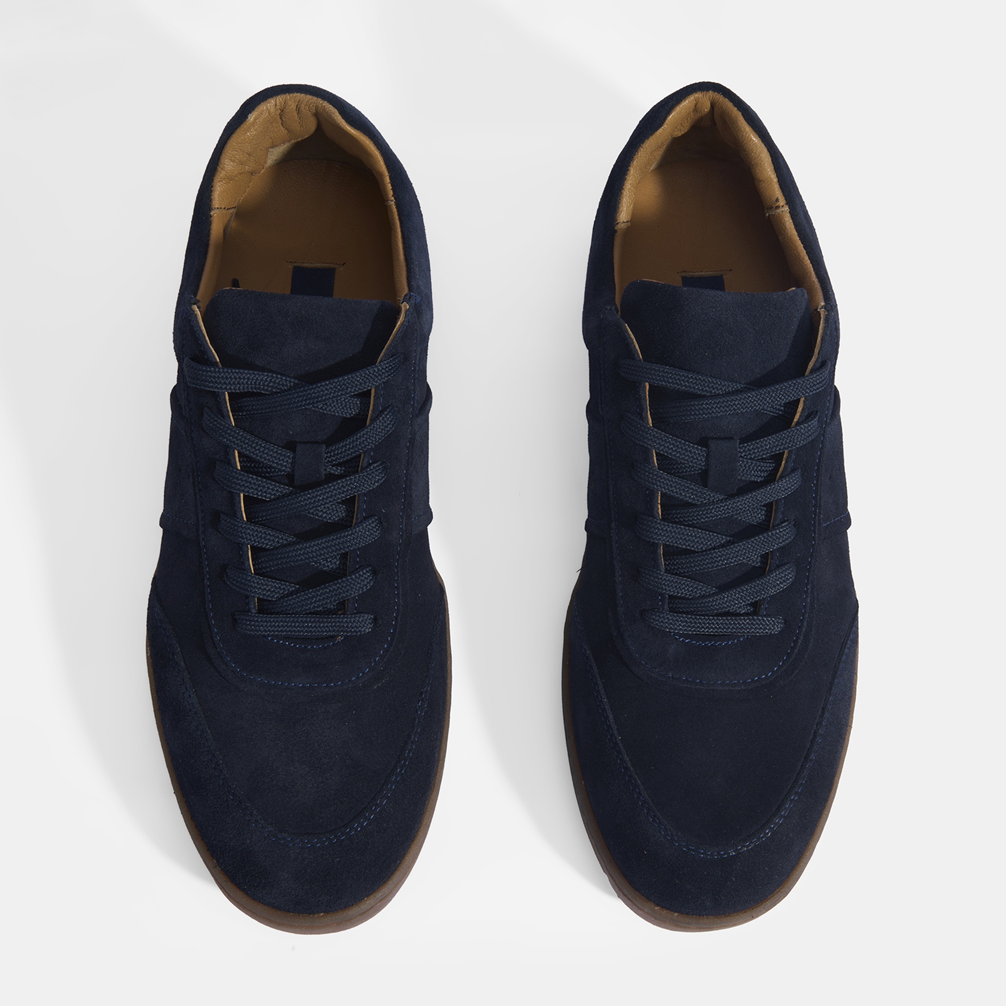 Erkek Lacivert Bağcıklı Süet Günlük Ayakkabı