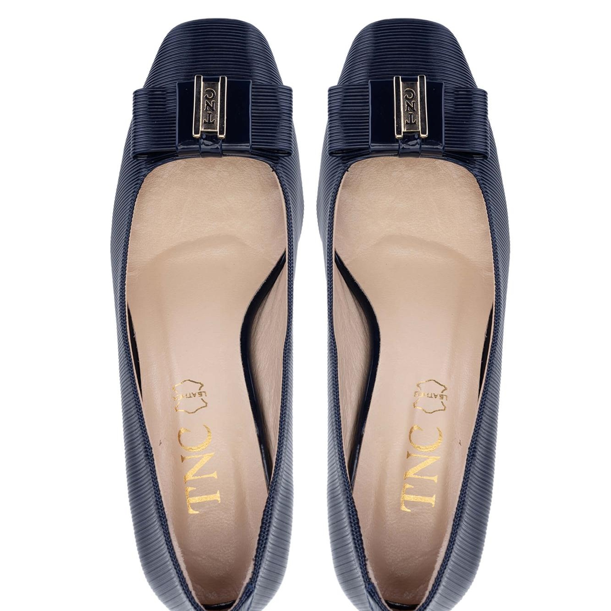 Tamer Tanca Kadın Vegan Lacivert Abiye Ayakkabı