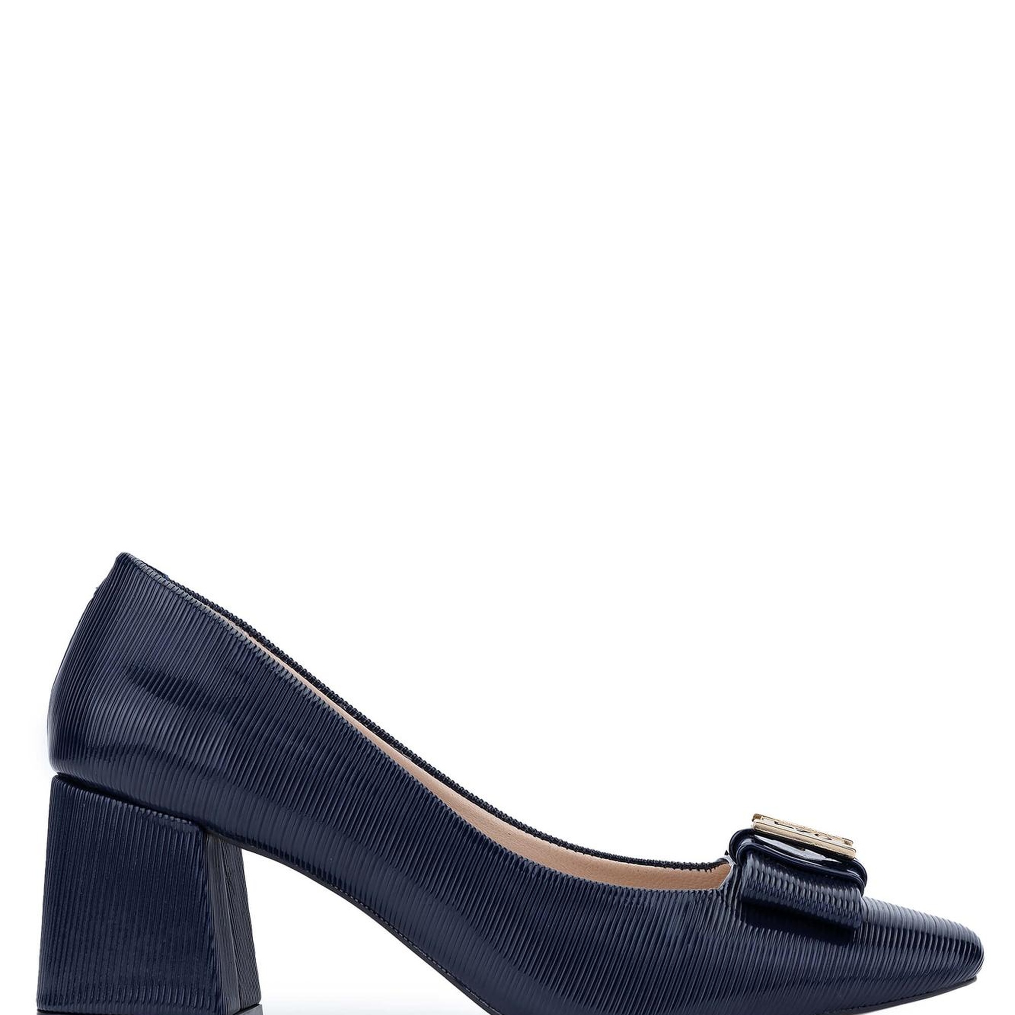 Tamer Tanca Kadın Vegan Lacivert Abiye Ayakkabı