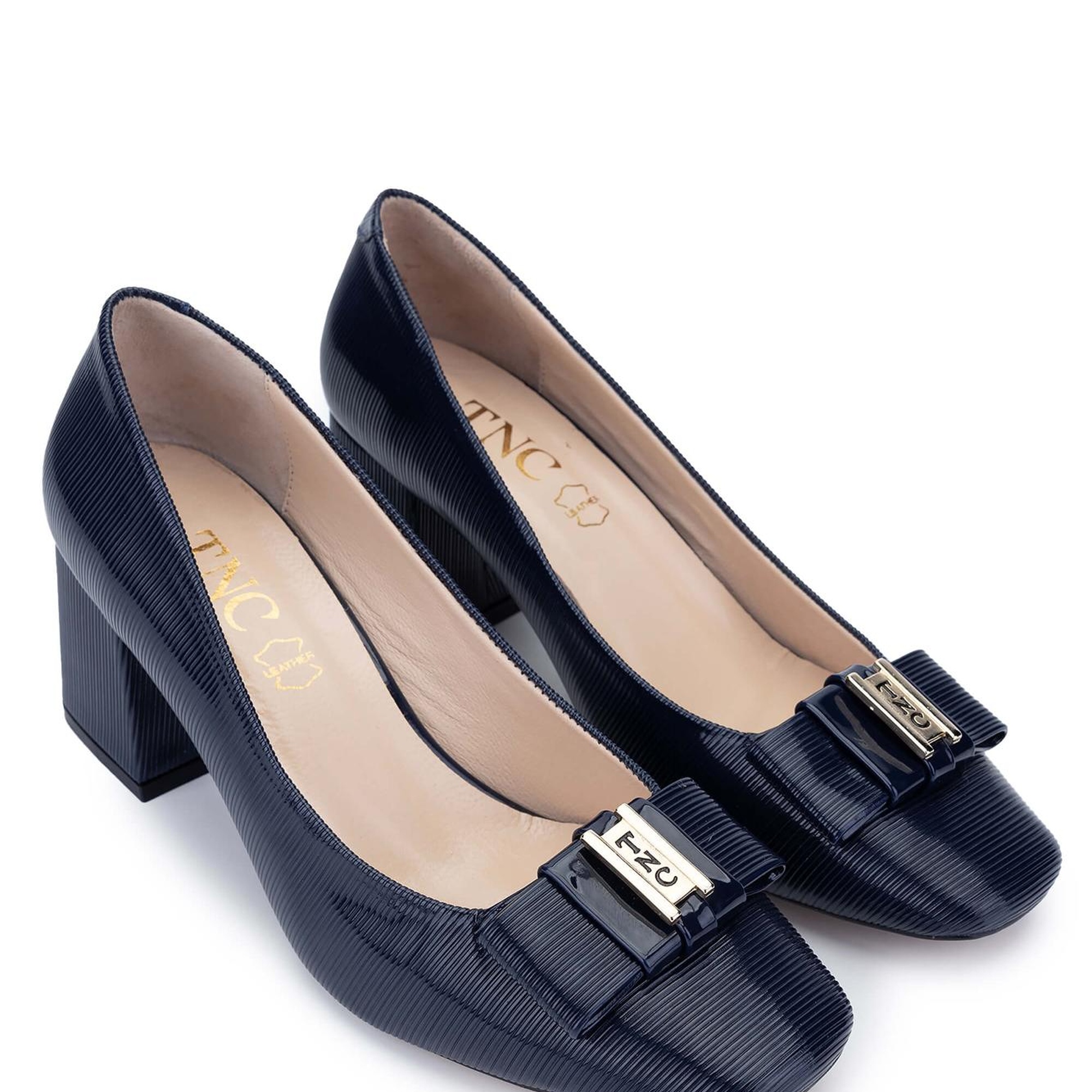 Tamer Tanca Kadın Vegan Lacivert Abiye Ayakkabı