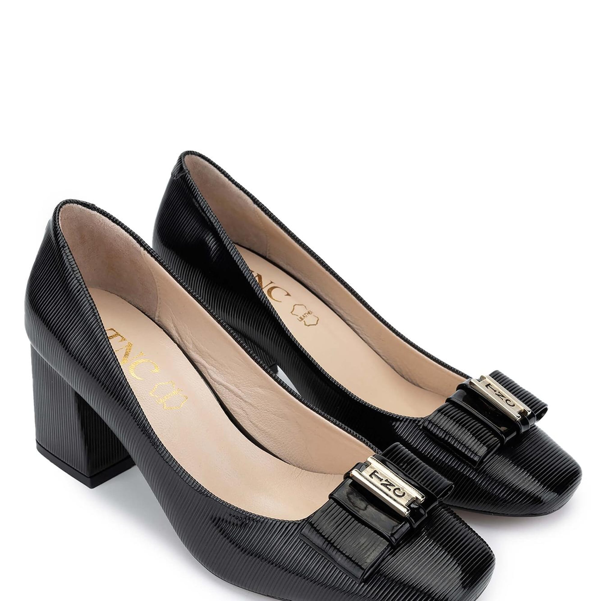 Tamer Tanca Kadın Vegan Siyah Abiye Ayakkabı