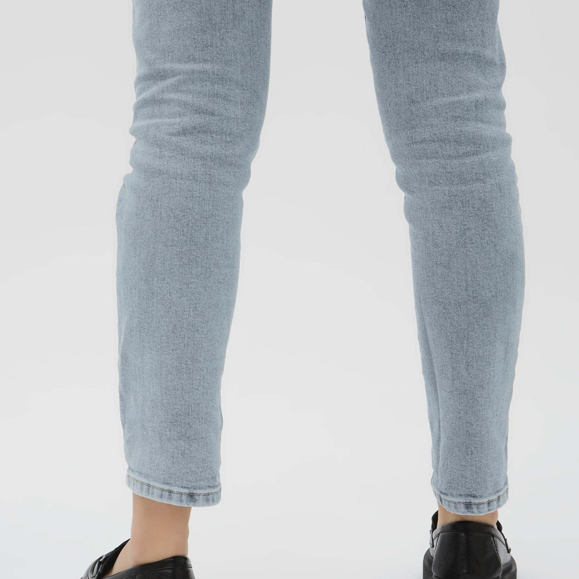 Tamer Tanca Kadın Vegan Siyah Loafer Ayakkabı