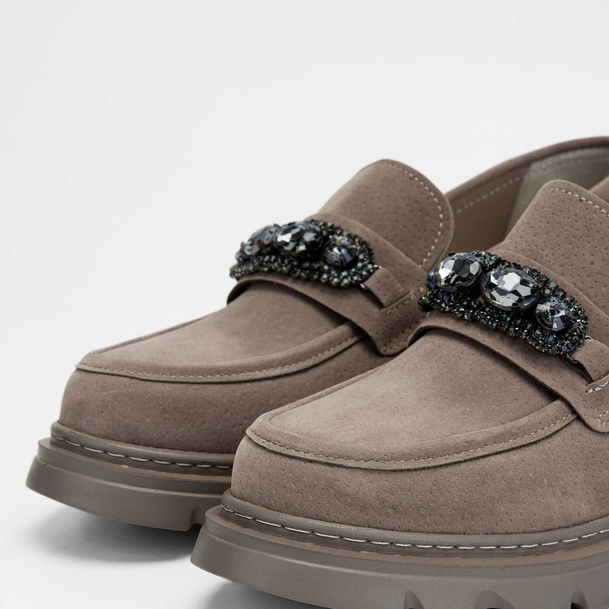 Tamer Tanca Kadın Vegan Vizon Loafer Ayakkabı