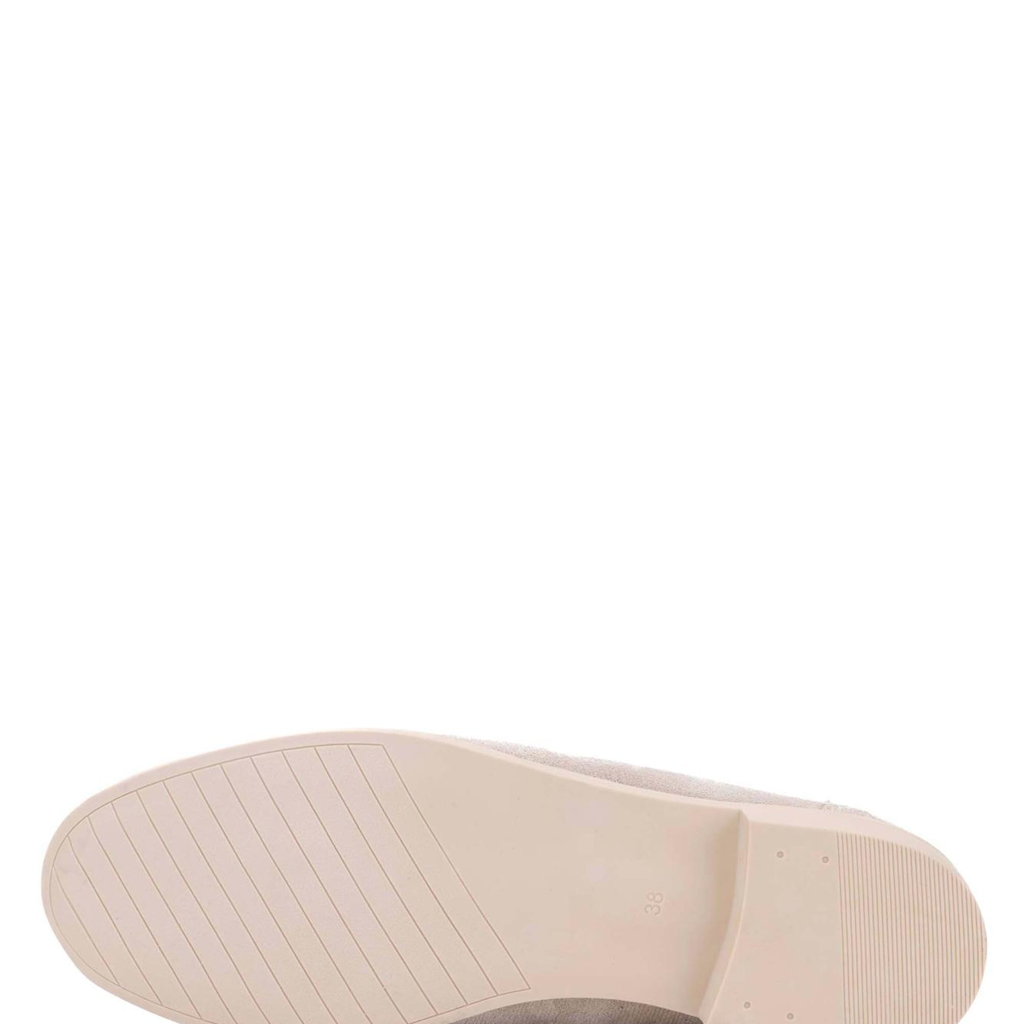 Tamer Tanca Kadın Vegan Bej Loafer Ayakkabı