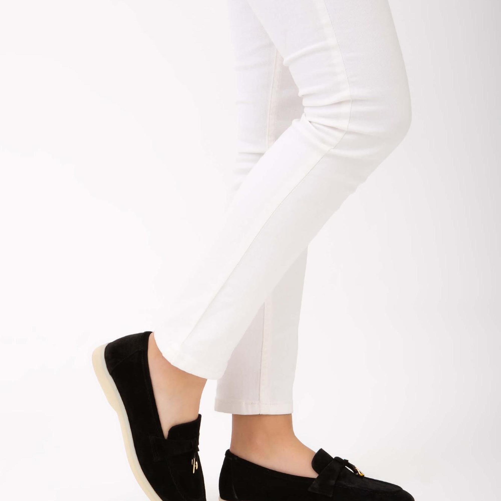 Tamer Tanca Kadın Hakiki Deri Siyah Loafer Ayakkabı