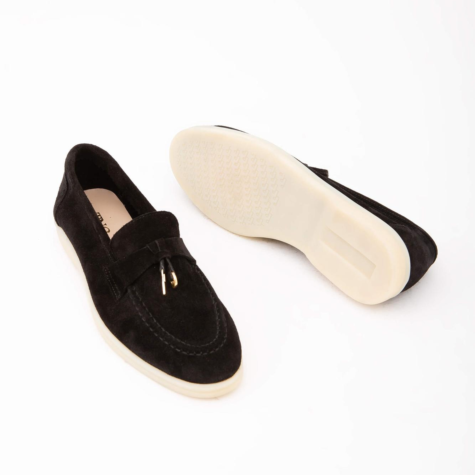 Tamer Tanca Kadın Hakiki Deri Siyah Loafer Ayakkabı