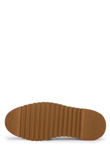  Tamer Tanca Kadın Hakiki Deri Tütün Süet Loafer Ayakkabı