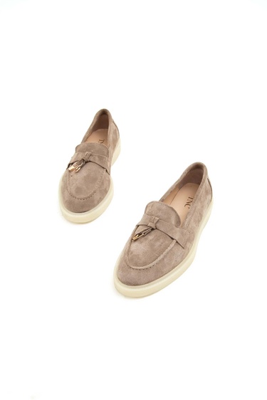  Tamer Tanca Kadın Hakiki Deri Vizon Loafer Ayakkabı