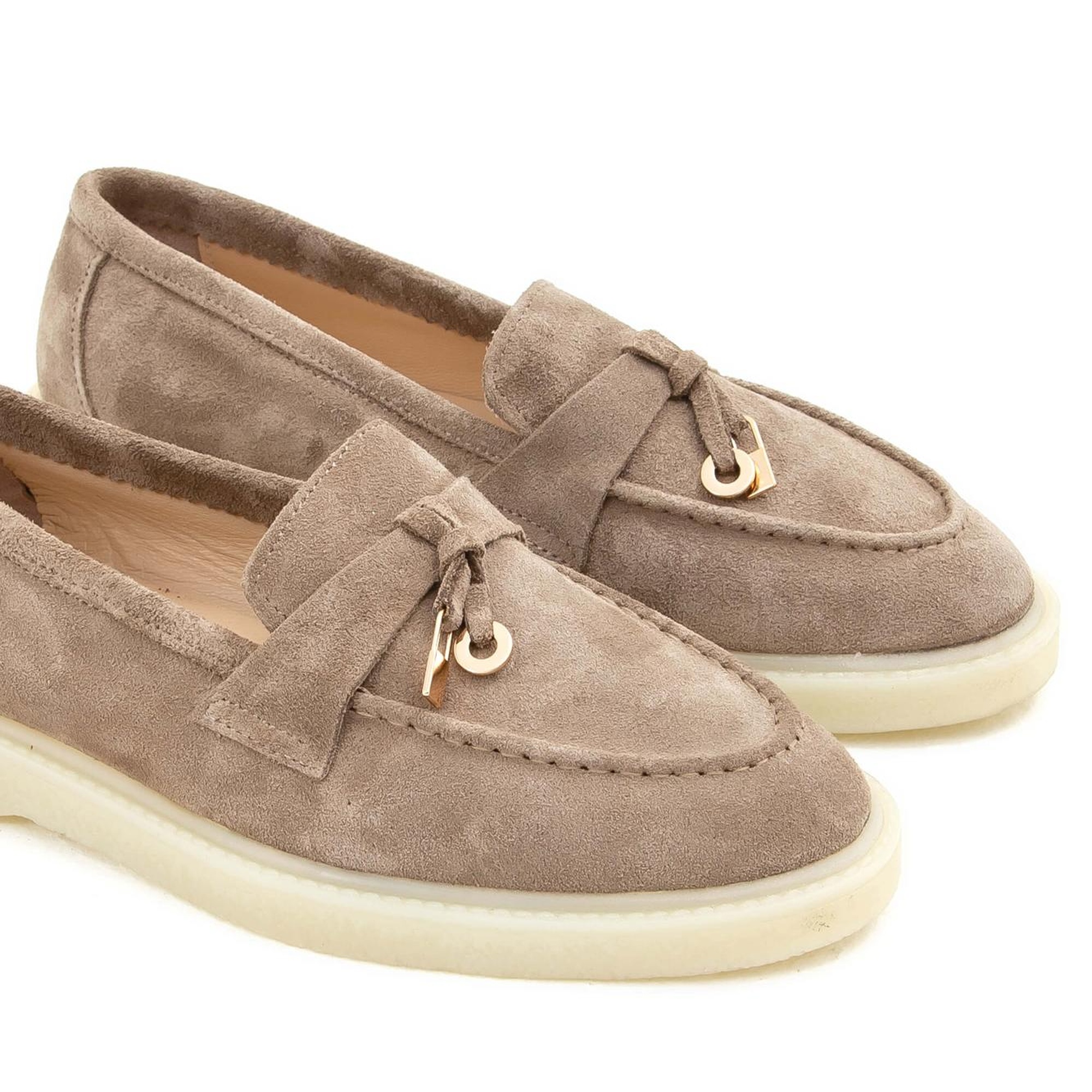 Tamer Tanca Kadın Hakiki Deri Vizon Loafer Ayakkabı