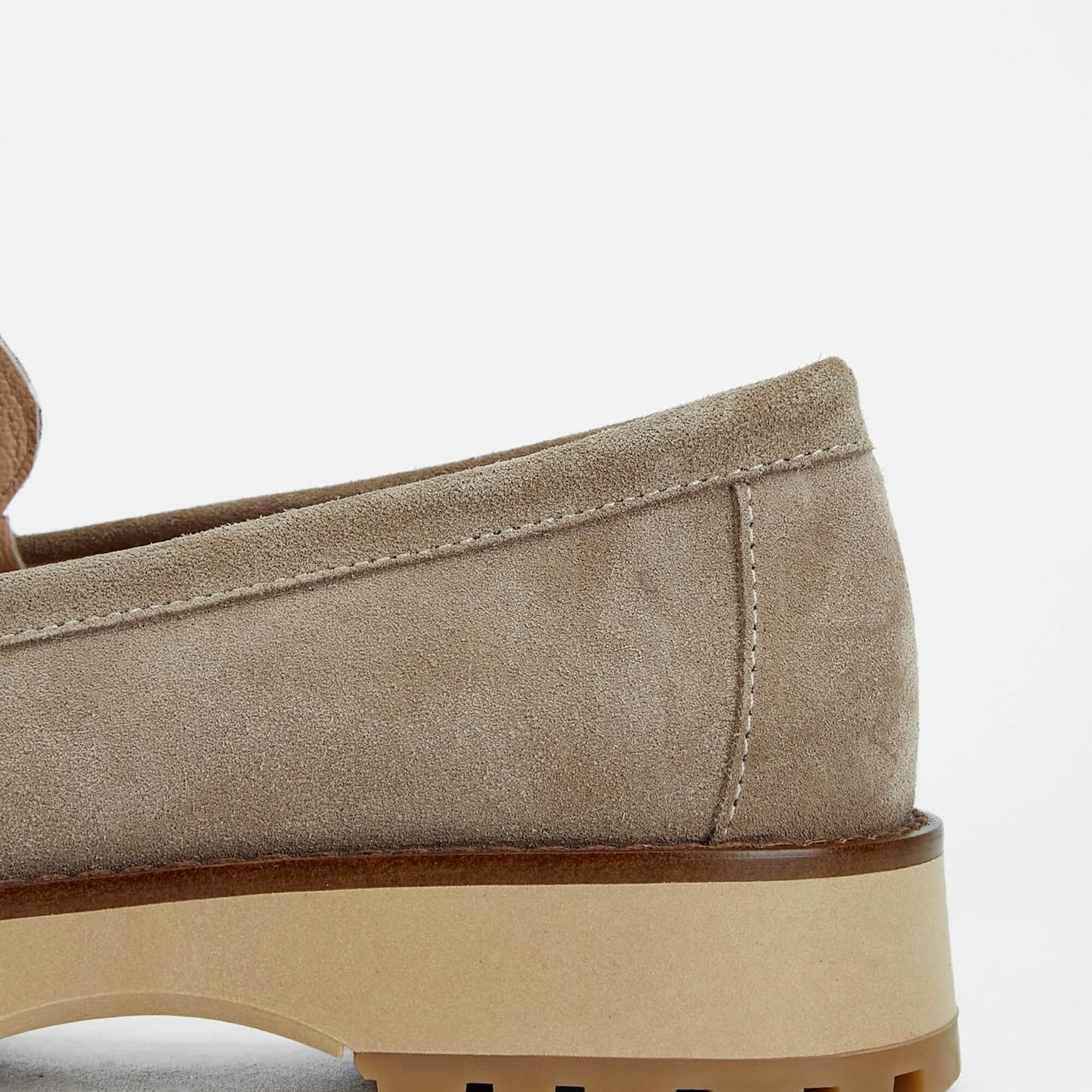 Tamer Tanca Kadın Hakiki Deri Vizon Loafer Ayakkabı