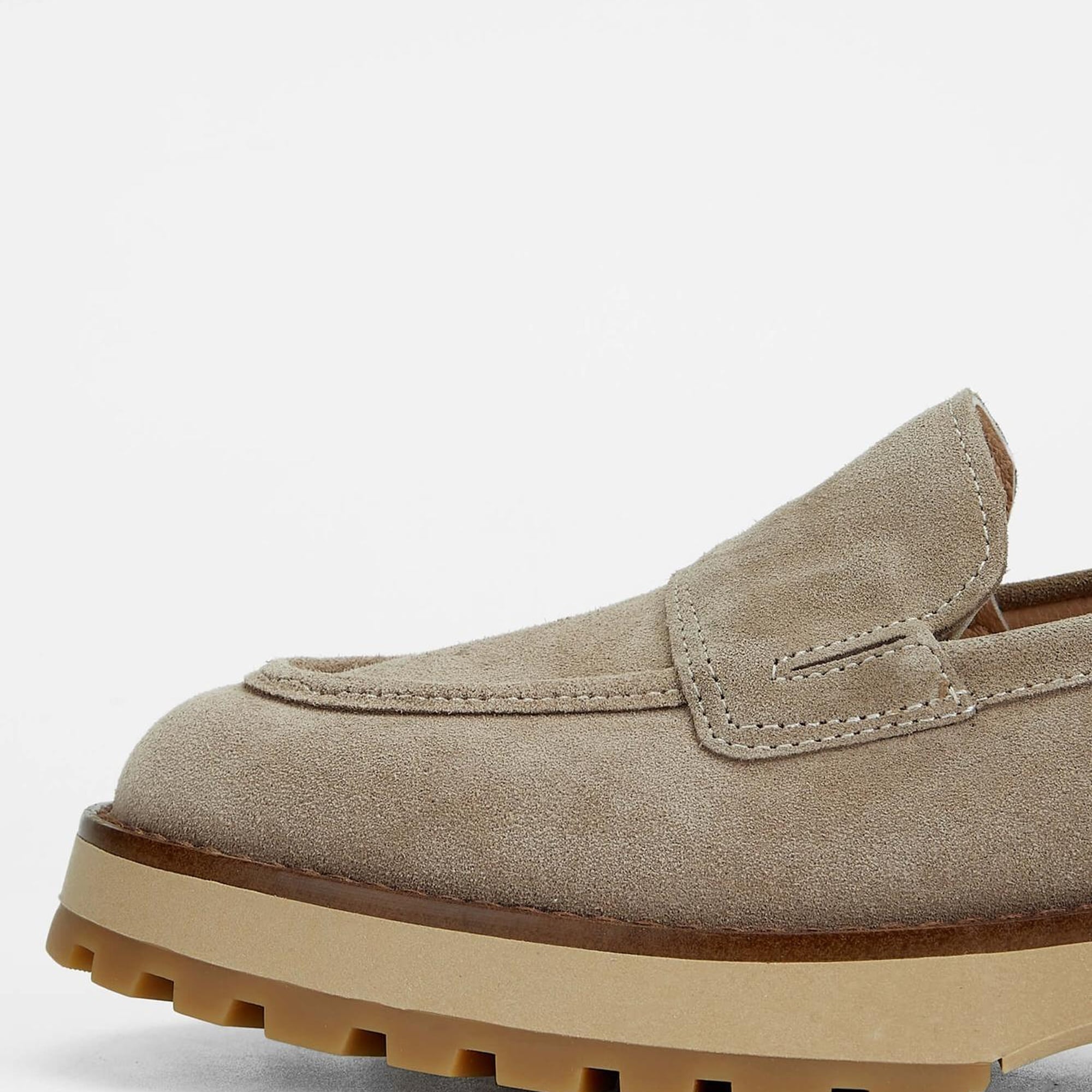 Tamer Tanca Kadın Hakiki Deri Vizon Loafer Ayakkabı