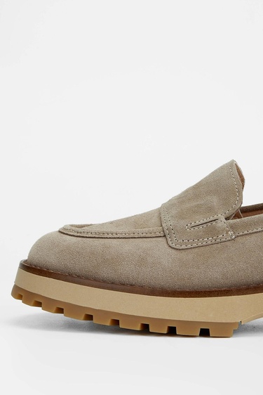  Tamer Tanca Kadın Hakiki Deri Vizon Loafer Ayakkabı