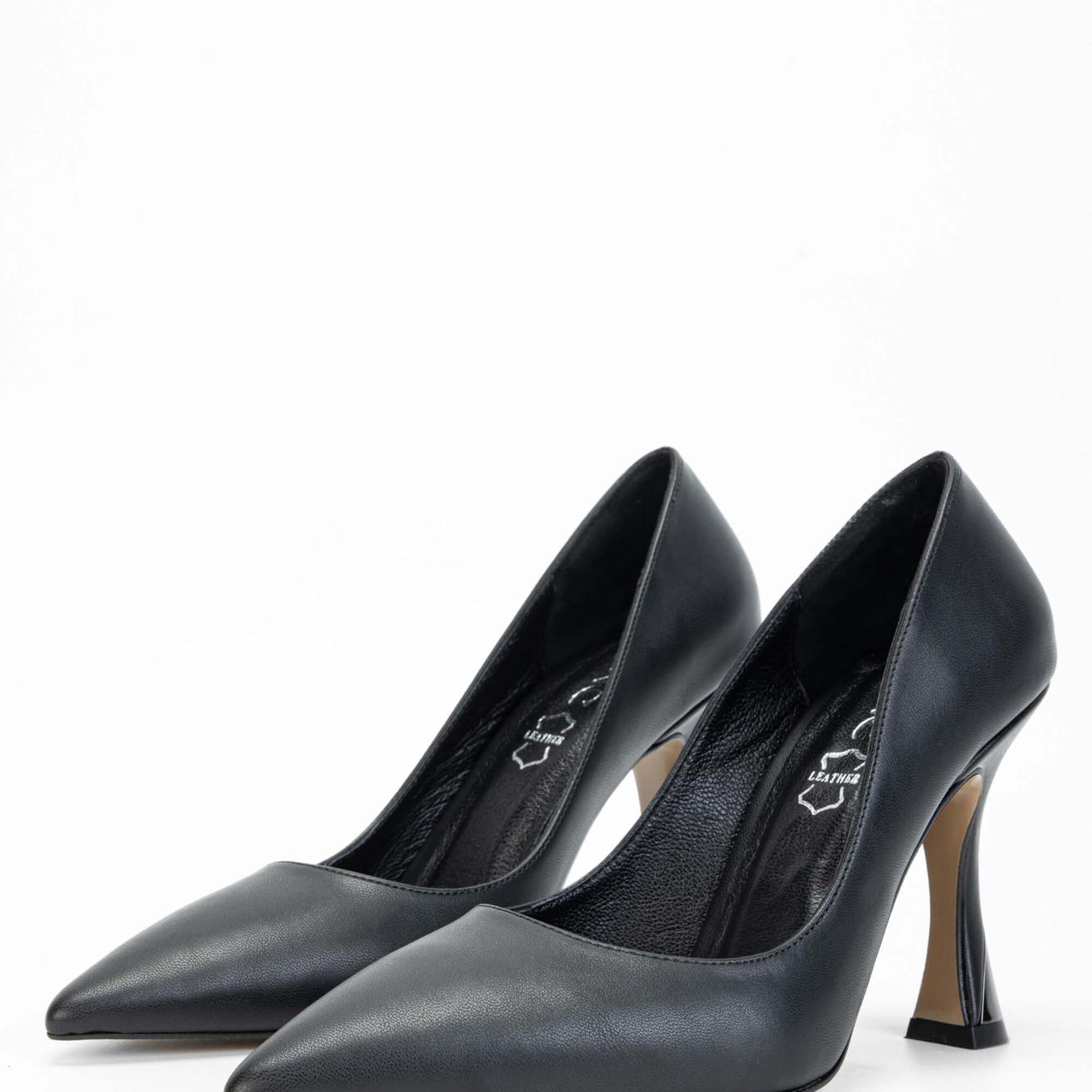 Tamer Tanca Kadın Vegan Siyah Stiletto Ayakkabı