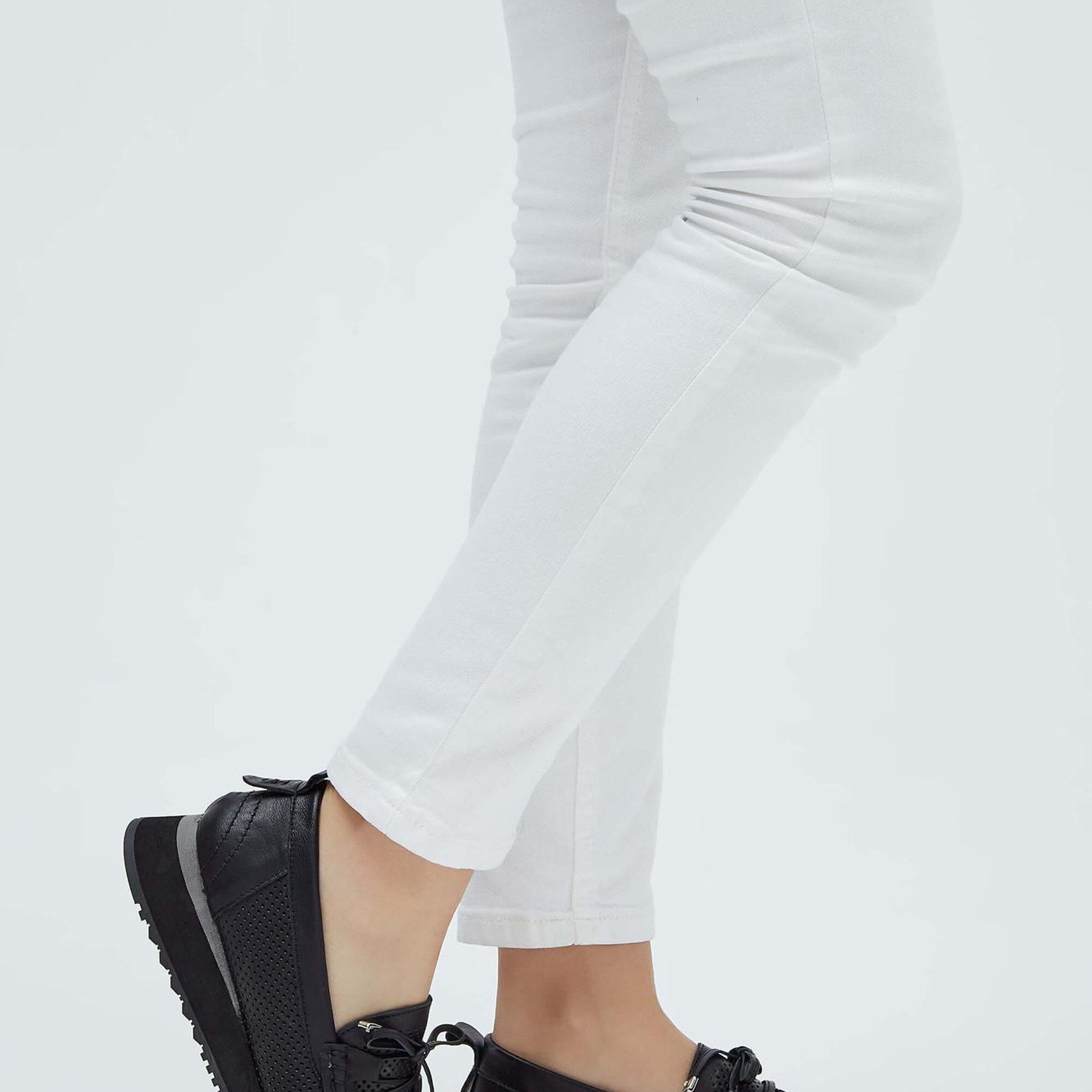 Tamer Tanca Kadın Hakiki Deri Siyah Loafer Ayakkabı