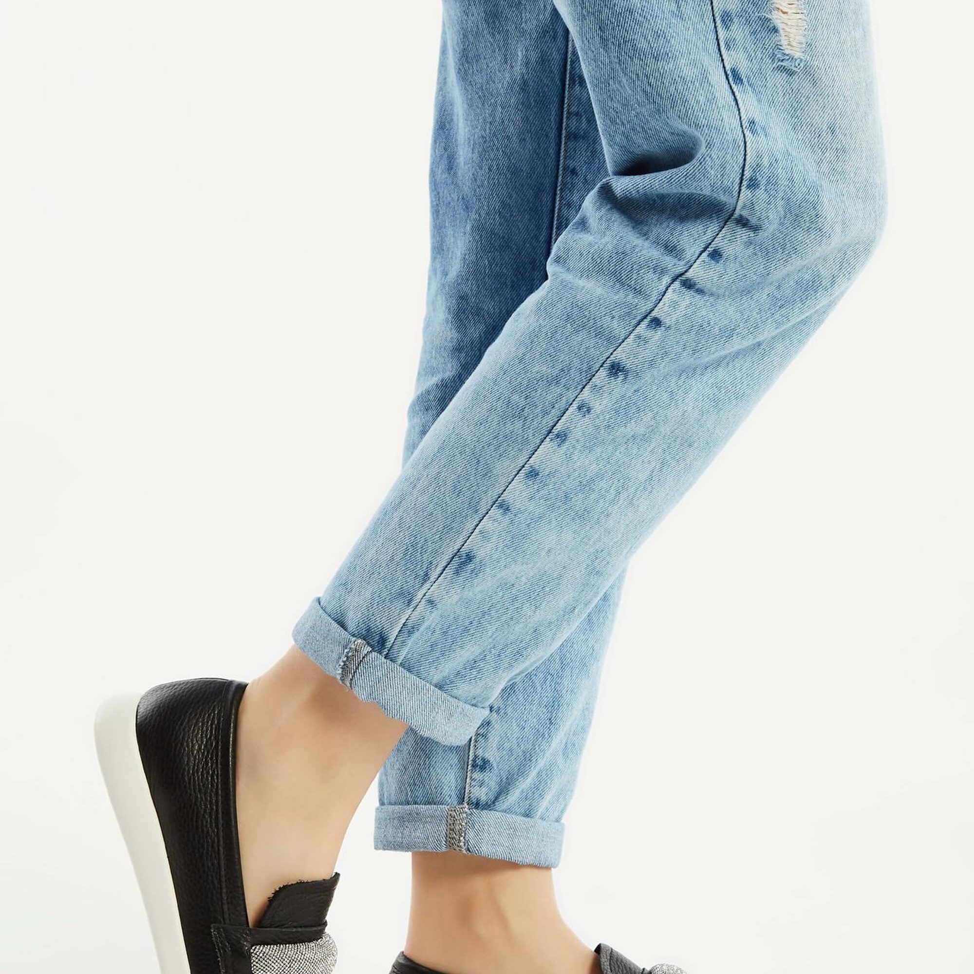 Tamer Tanca Kadın Hakiki Deri Siyah Deri Loafer Ayakkabı