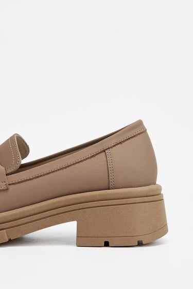  Tamer Tanca Kadın Hakiki Deri Karamel Loafer Ayakkabı
