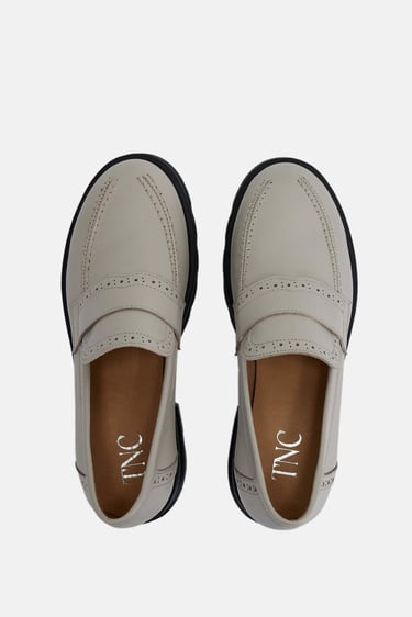  Tamer Tanca Kadın Hakiki Deri Vizon Loafer Ayakkabı