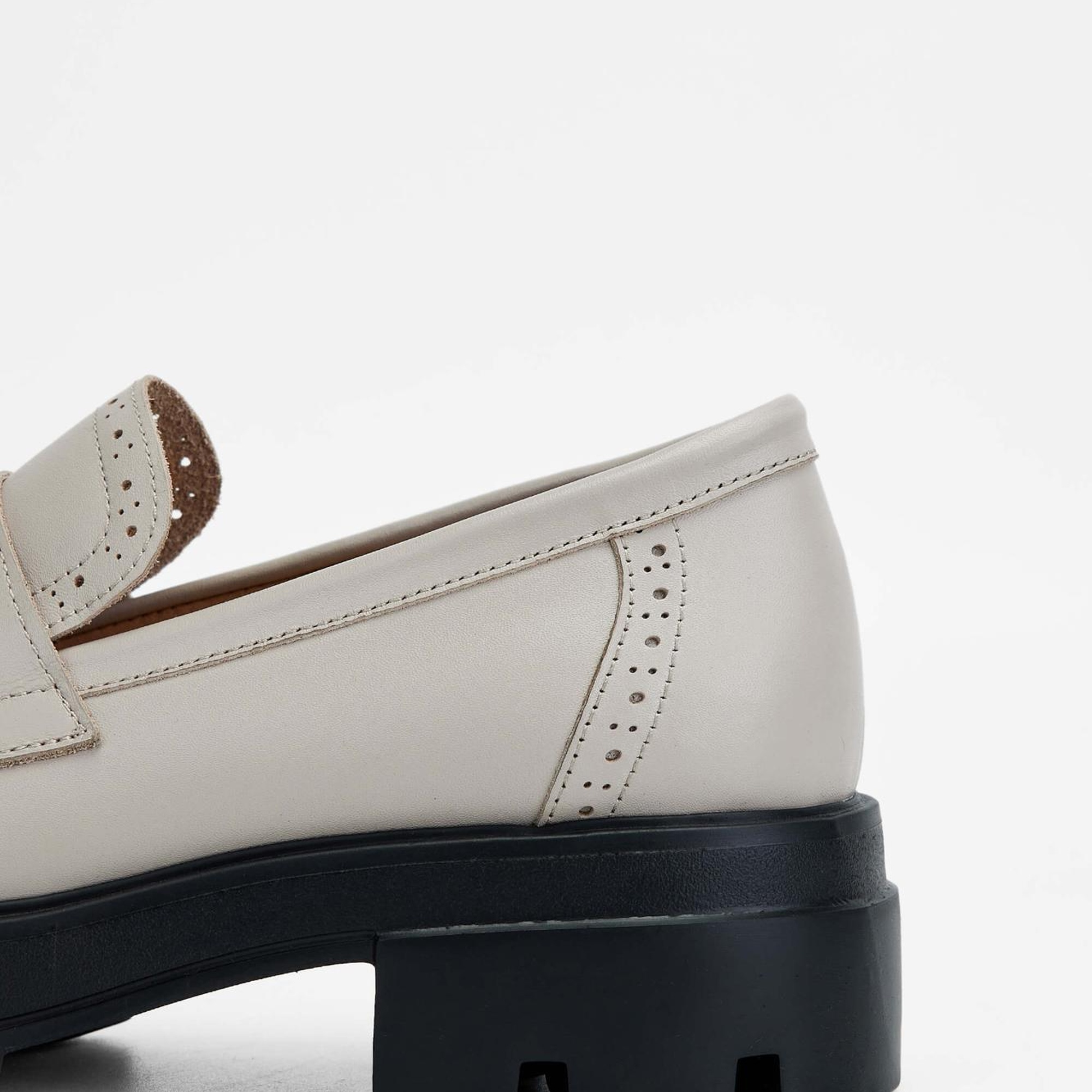 Tamer Tanca Kadın Hakiki Deri Vizon Loafer Ayakkabı