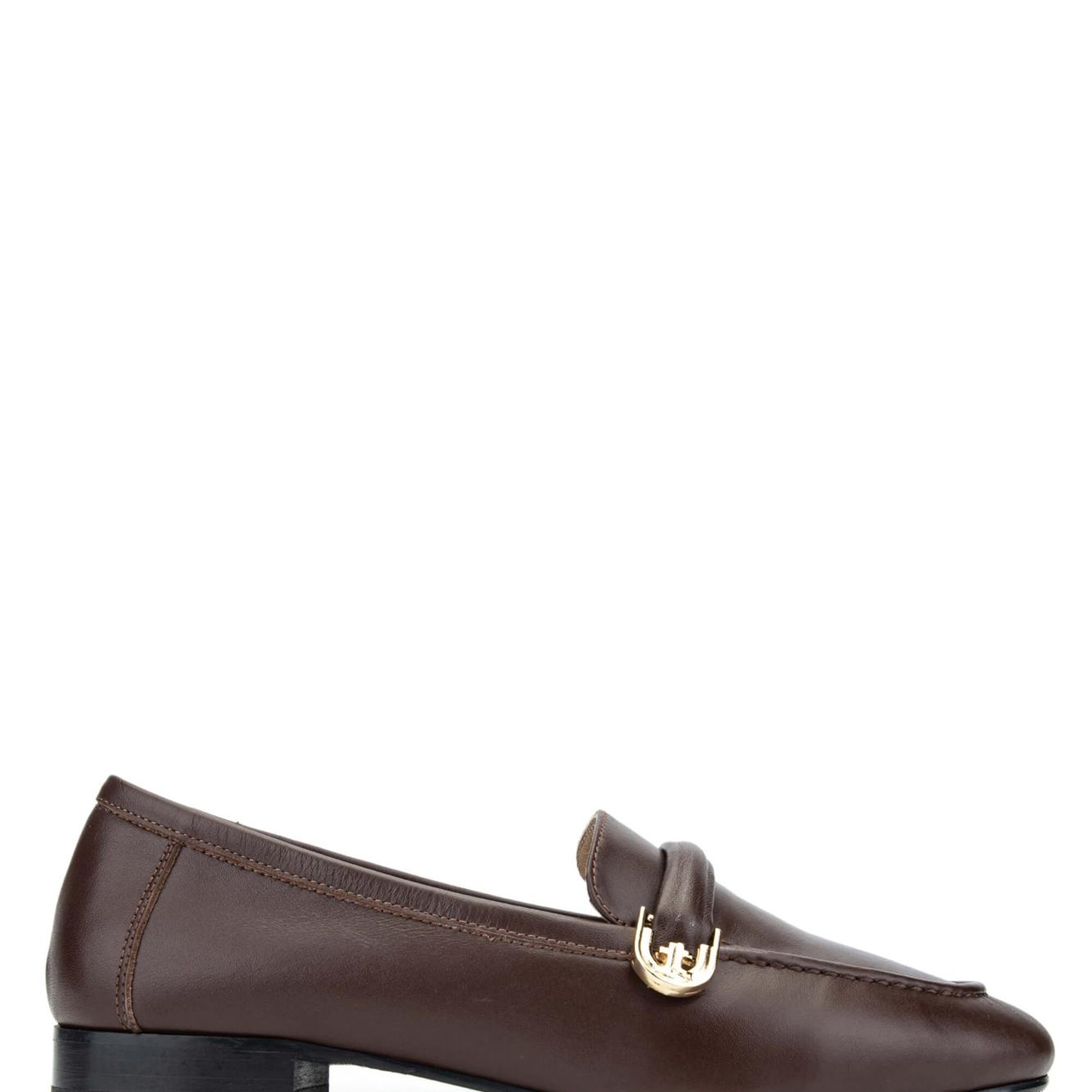 Tamer Tanca Kadın Hakiki Deri Kahverengi Loafer Ayakkabı