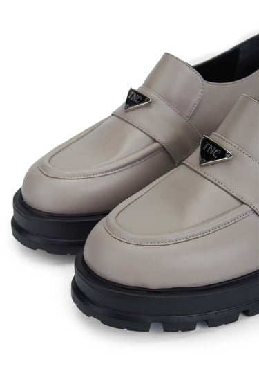  Tamer Tanca Kadın Hakiki Deri Vizon Loafer Ayakkabı