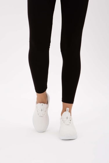  Tamer Tanca Kadın Tekstil Beyaz Casual Ayakkabı