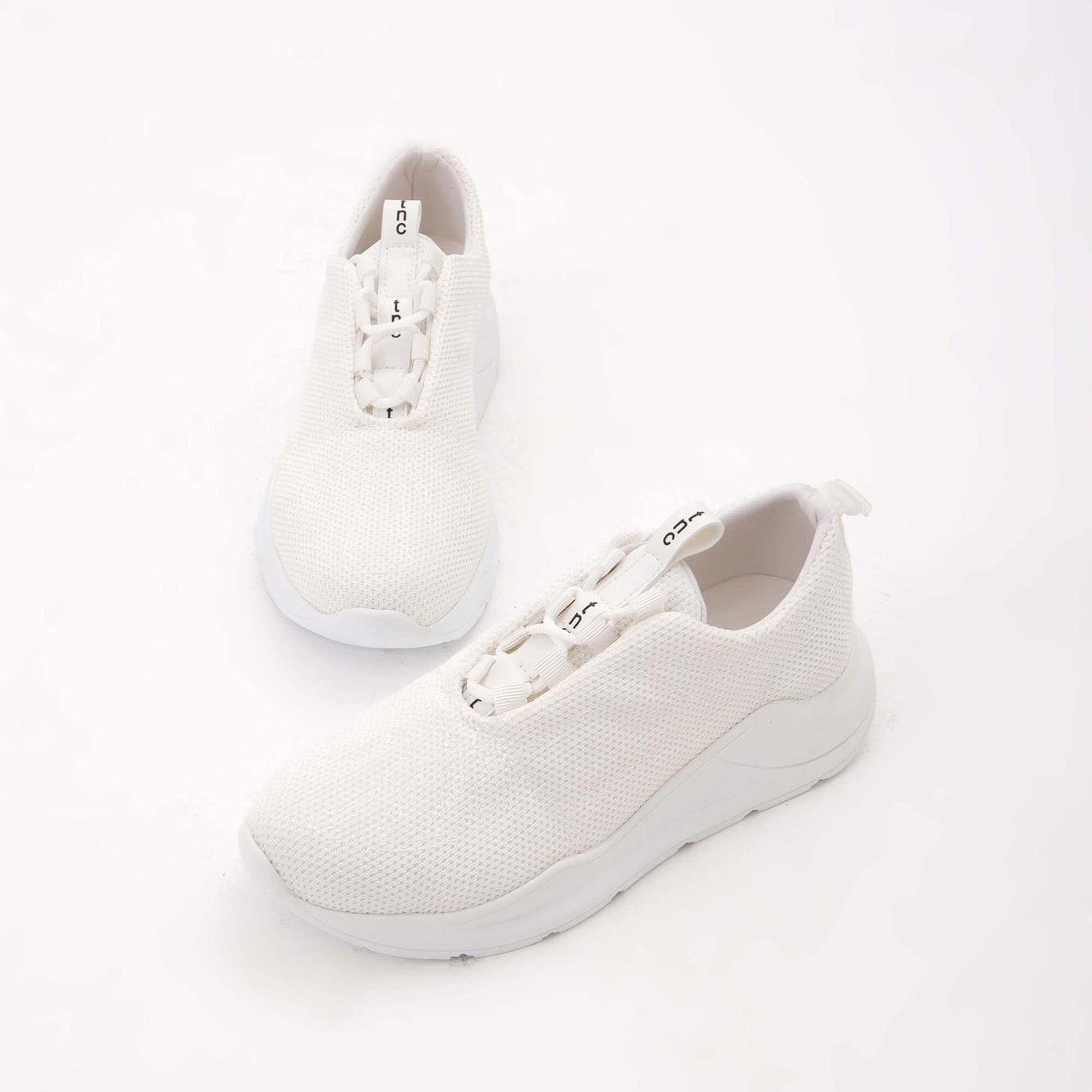 Tamer Tanca Kadın Tekstil Beyaz Casual Ayakkabı