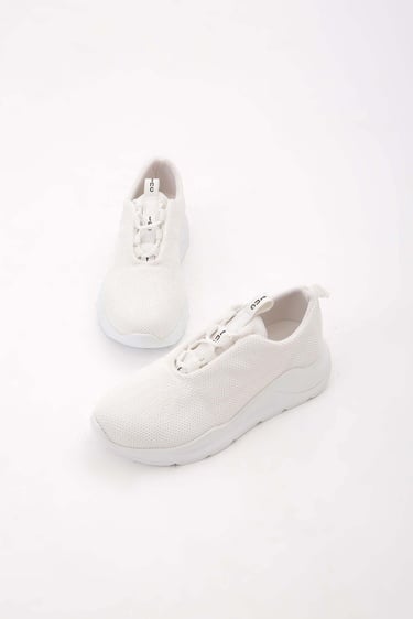  Tamer Tanca Kadın Tekstil Beyaz Casual Ayakkabı