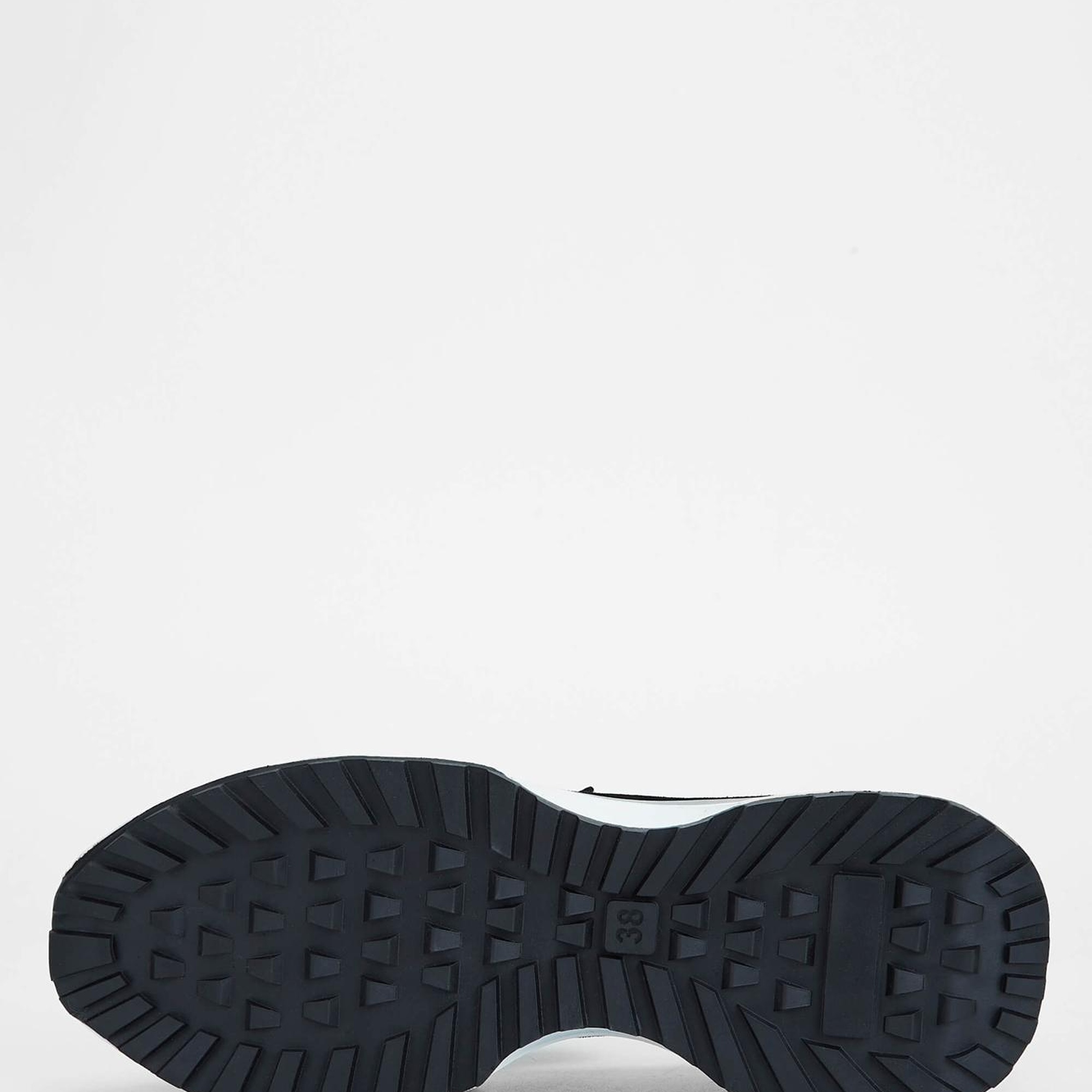 Tamer Tanca Kadın Hakiki Deri Siyah Süet Casual Ayakkabı