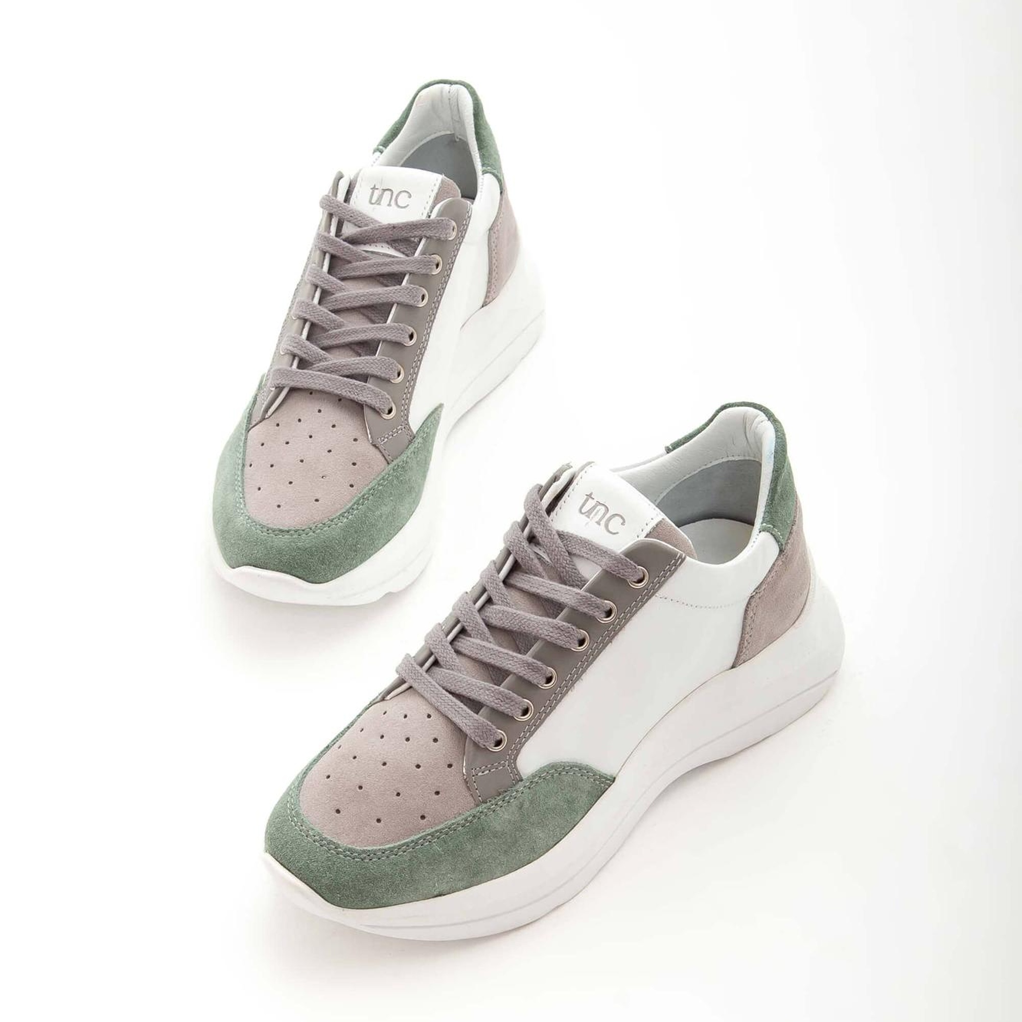 Tamer Tanca Kadın Hakiki Deri Beyaz Sneakers & Spor Ayakkabı