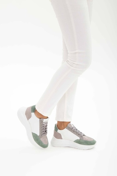  Tamer Tanca Kadın Hakiki Deri Beyaz Sneakers & Spor Ayakkabı