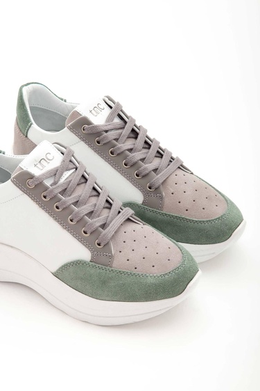  Tamer Tanca Kadın Hakiki Deri Beyaz Sneakers & Spor Ayakkabı