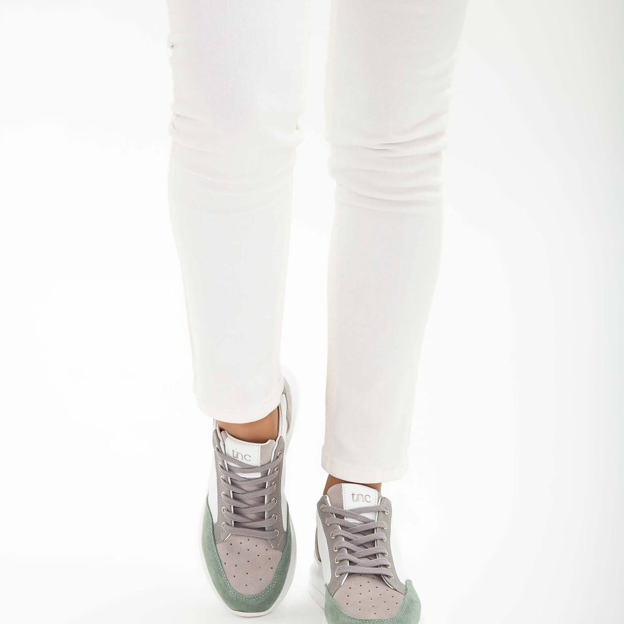 Tamer Tanca Kadın Hakiki Deri Beyaz Sneakers & Spor Ayakkabı