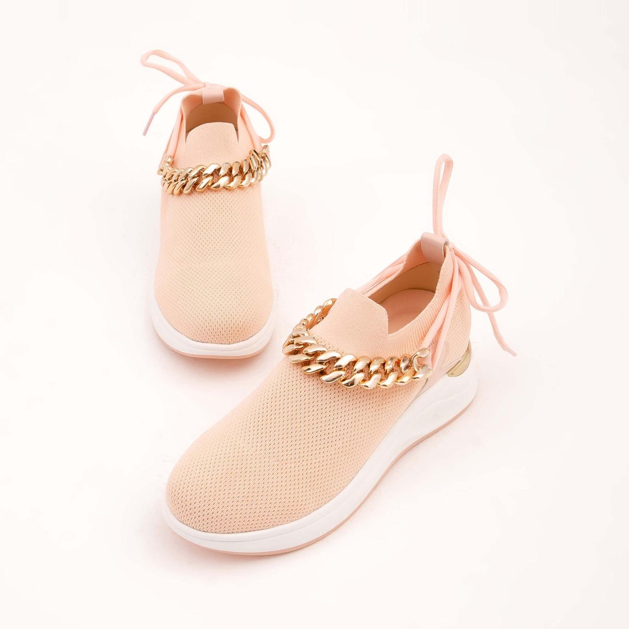 Tamer Tanca Kadın Tekstil Pudra Sneakers & Spor Ayakkabı