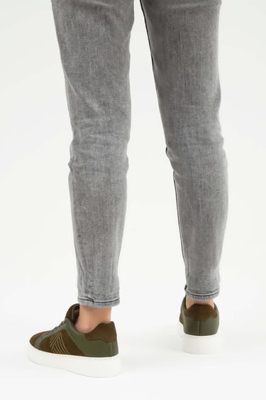  Tamer Tanca Kadın Vegan Haki Sneakers & Spor Ayakkabı