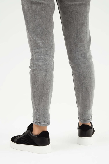  Tamer Tanca Kadın Vegan Siyah Sneakers & Spor Ayakkabı