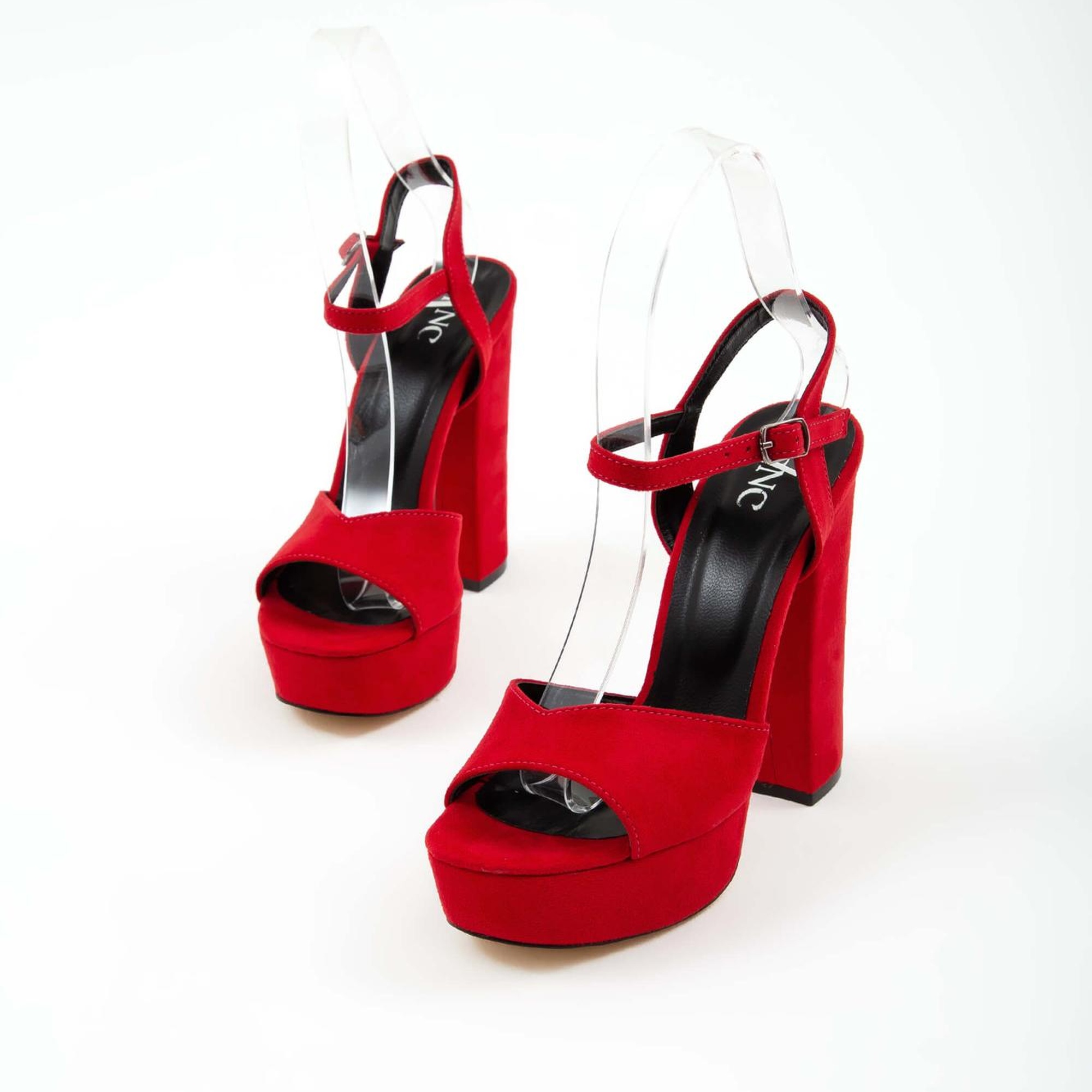 Tamer Tanca Kadın Vegan Kırmızı Abiye Ayakkabı