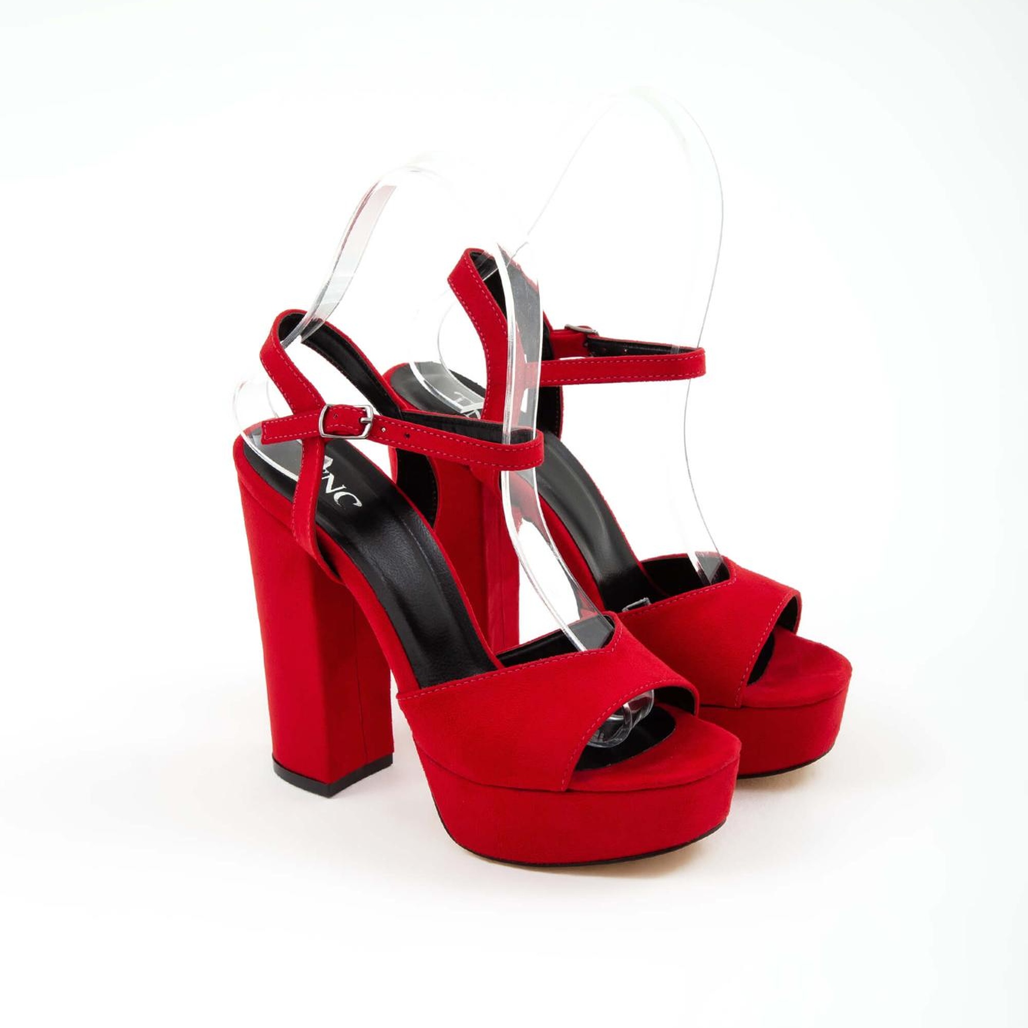 Tamer Tanca Kadın Vegan Kırmızı Abiye Ayakkabı