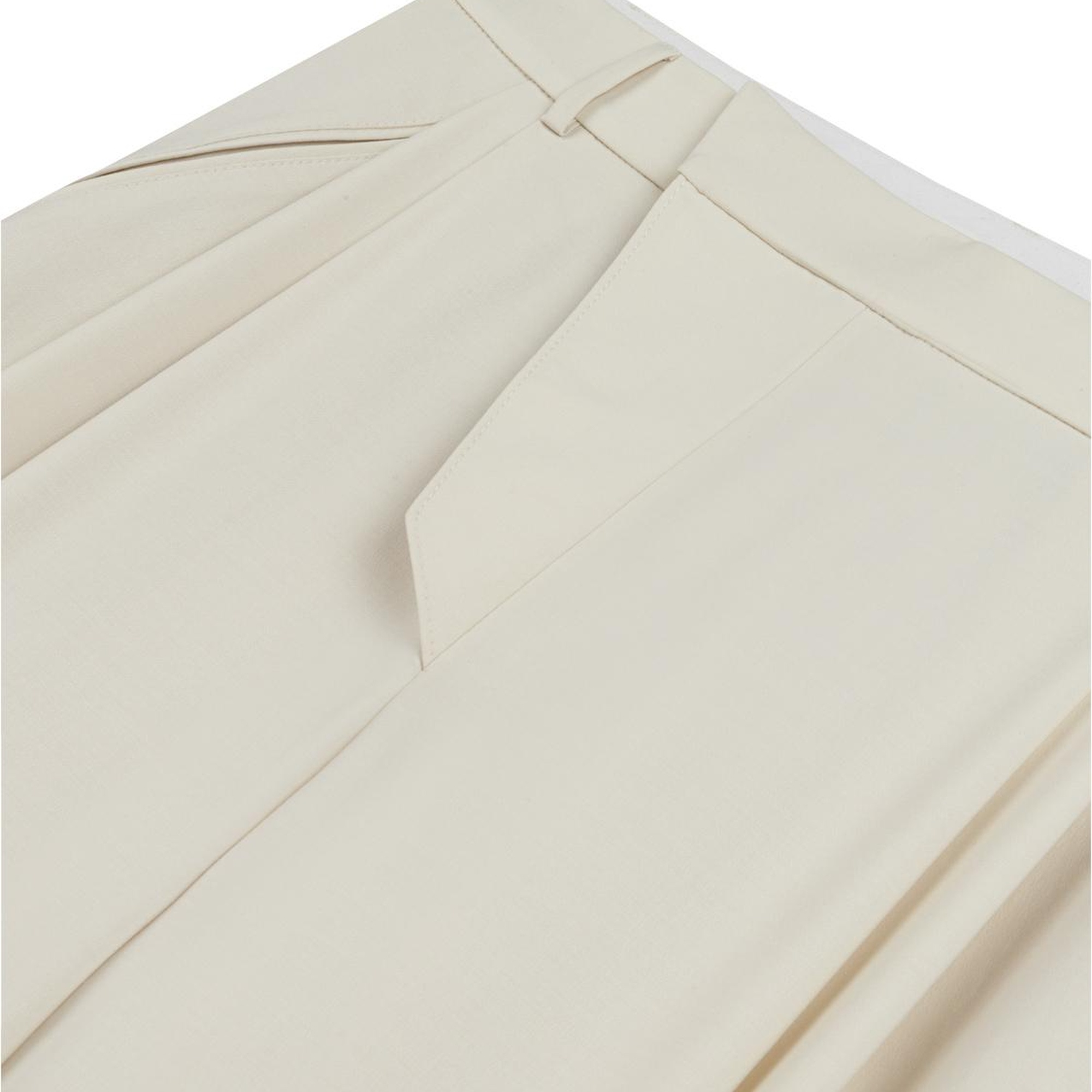 Asimetrik Pat Detaylı Pantolon