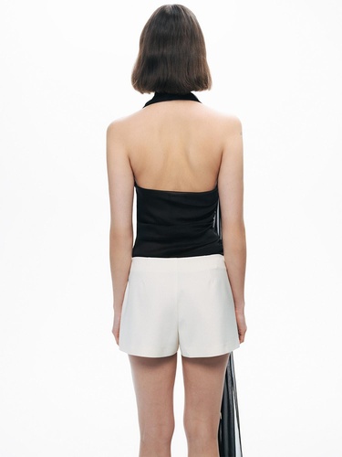  Düşük Bel Mini Şort Etek