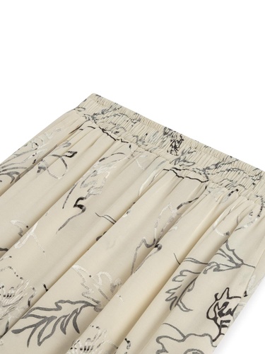  Desenli Jakarlı Pantolon