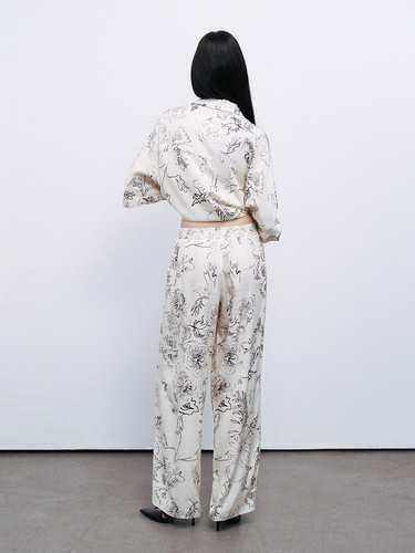  Desenli Jakarlı Pantolon