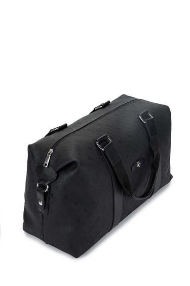  Tamer Tanca Kadın Vegan Siyah El Valizi Çanta