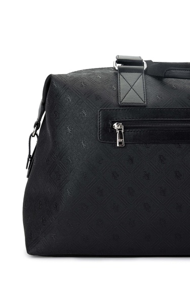  Tamer Tanca Kadın Vegan Siyah El Valizi Çanta