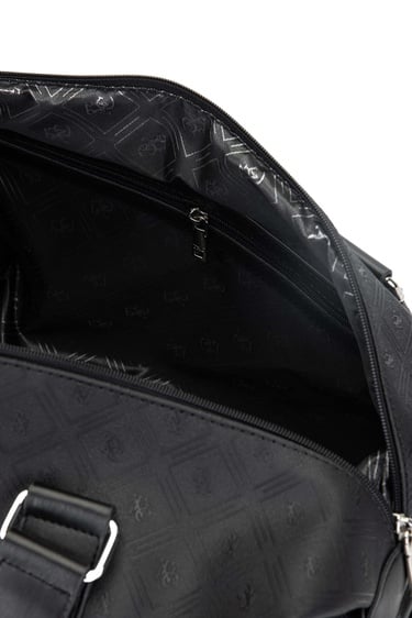  Tamer Tanca Kadın Vegan Siyah El Valizi Çanta