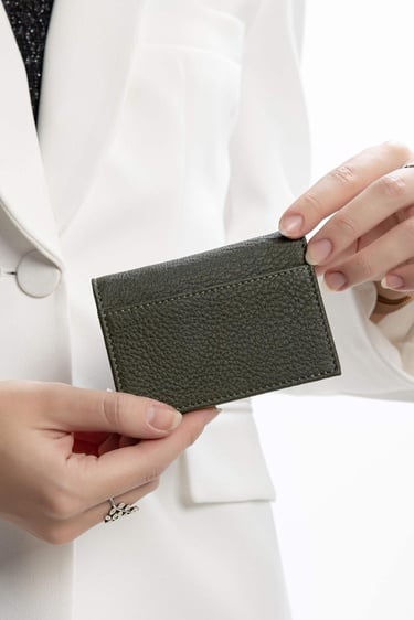  Tamer Tanca Kadın Hakiki Deri Yeşil Kartlık